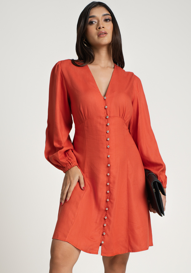 ELSON BUTTON DOWN DRESS